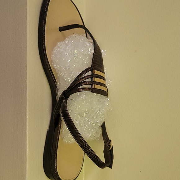 Beautiful Alex Marie Size 11 Brown leather sandals - Picture 4 of 8